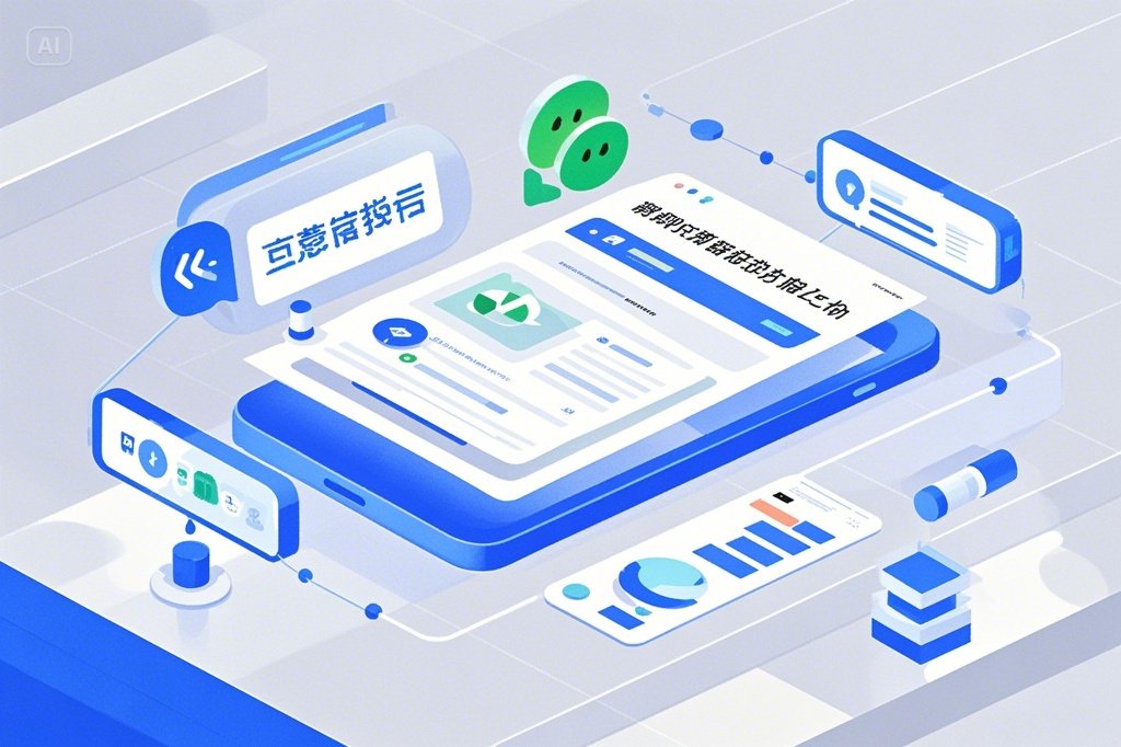 生成一張關(guān)于運(yùn)營微信公眾號(hào)的文章配圖